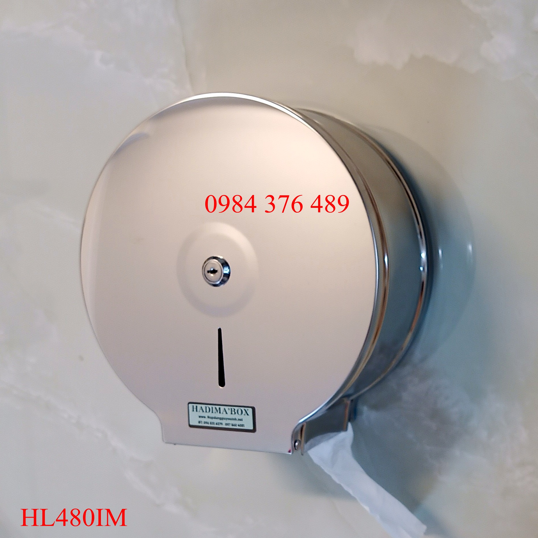 HỘP ĐỰNG GIẤY VỆ SINH CÔNG NGHIỆP NHỰA ABS - INOX
